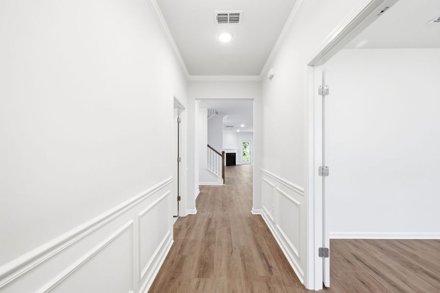 Spacious, unfurnished interior of a new home in Carriage Estates, Lexington (Image 17). Spacious, unfurnished interior of a new home in Carriage Estates, Lexington (Image 17).