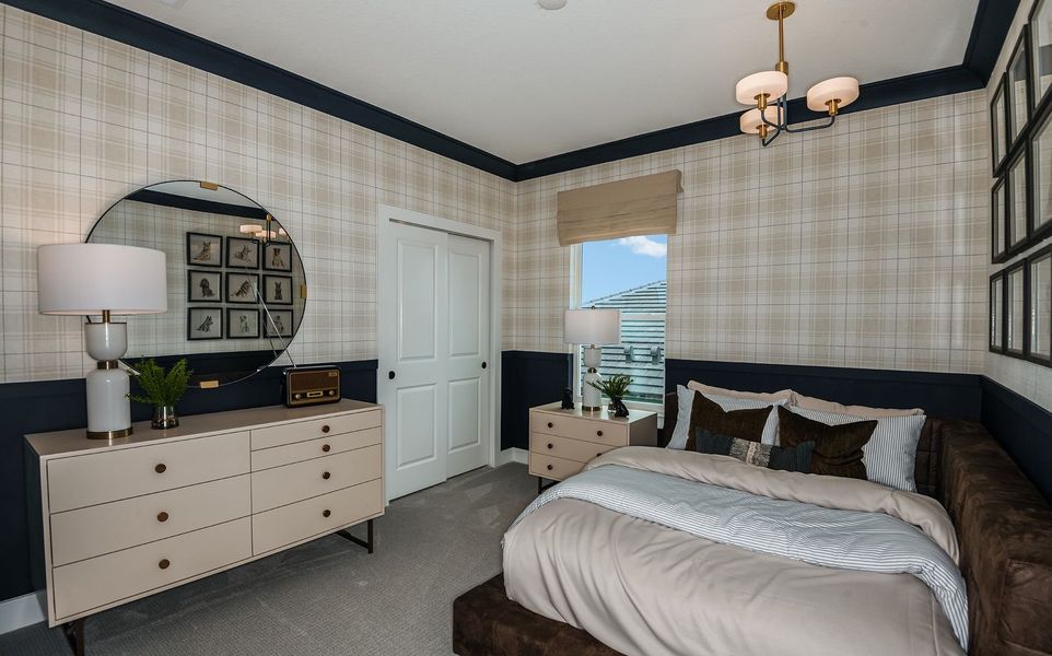 Furnished interior view inside a new home in Two Rivers, Zephyrhills (Image 11).