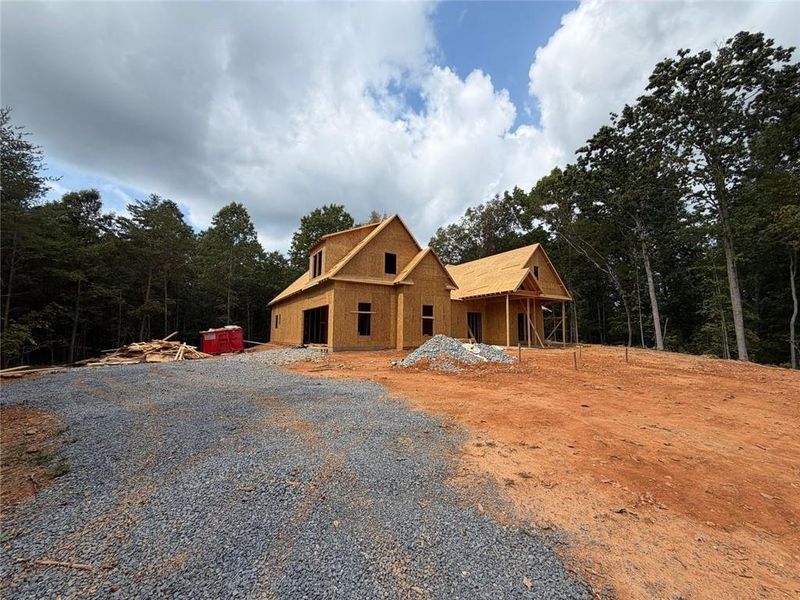 In-progress construction of a new home in , White, GA (Image 40).