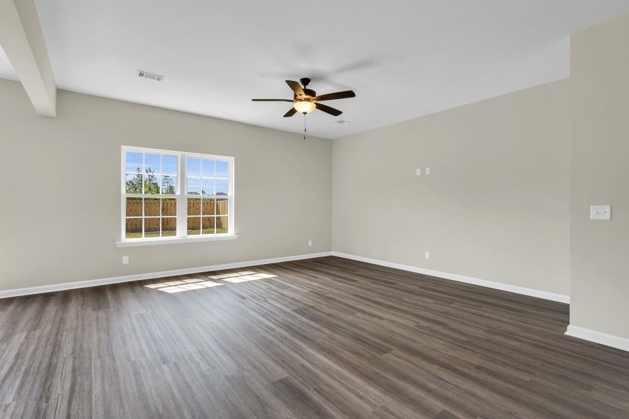 Representative unfurnished interior of a home built from the The Morris by RTS Homes in Grand Reserve, Hinesville (Image 22).
