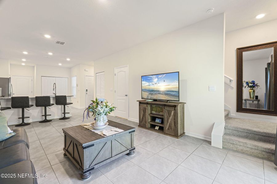 Furnished interior view inside a new home in Bridgewater, St. Augustine (Image 3).