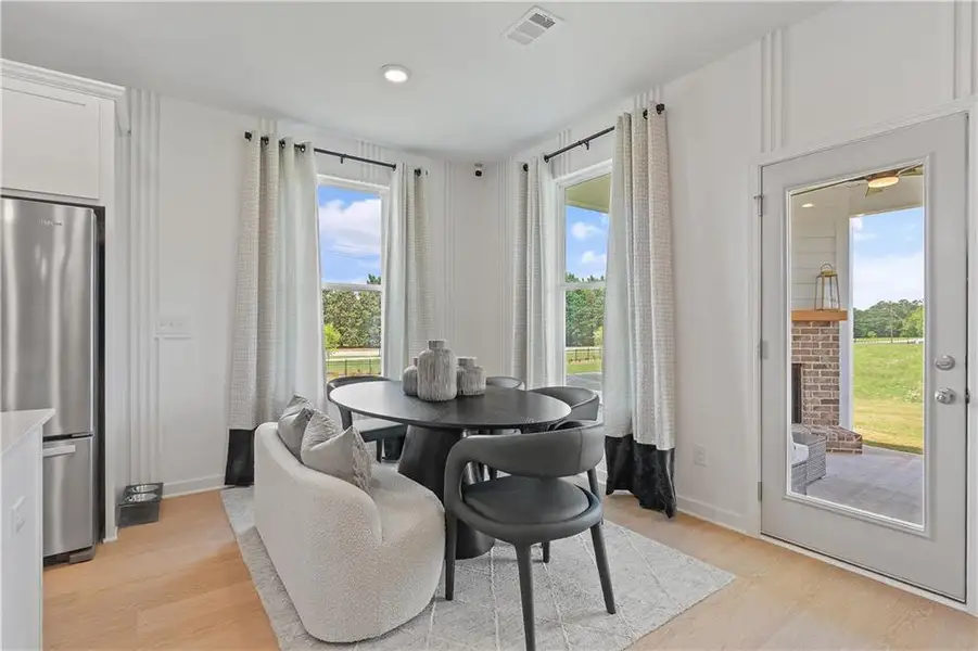 Furnished interior view inside a new home in Westwind Estates, Hampton (Image 12).