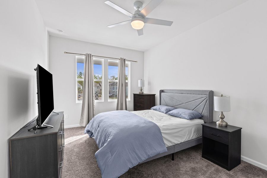 Furnished interior view inside a new home in , Charleston (Image 12).