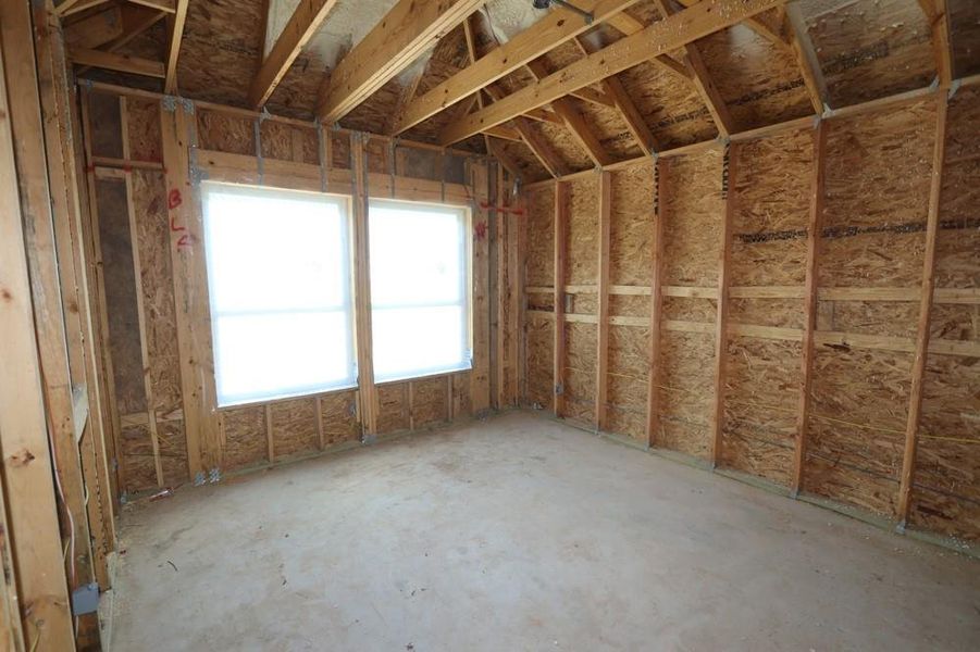 Spacious, unfurnished interior of a new home in Meridiana 45' Homesites, Manvel (Image 19). Spacious, unfurnished interior of a new home in Meridiana 45' Homesites, Manvel (Image 19).