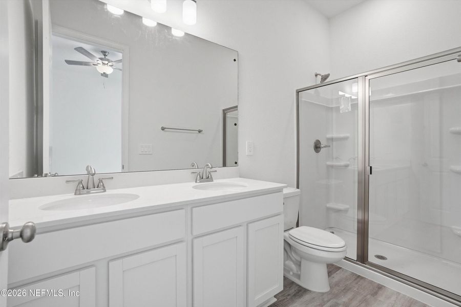 Furnished interior view inside a new home in , Jacksonville (Image 11).