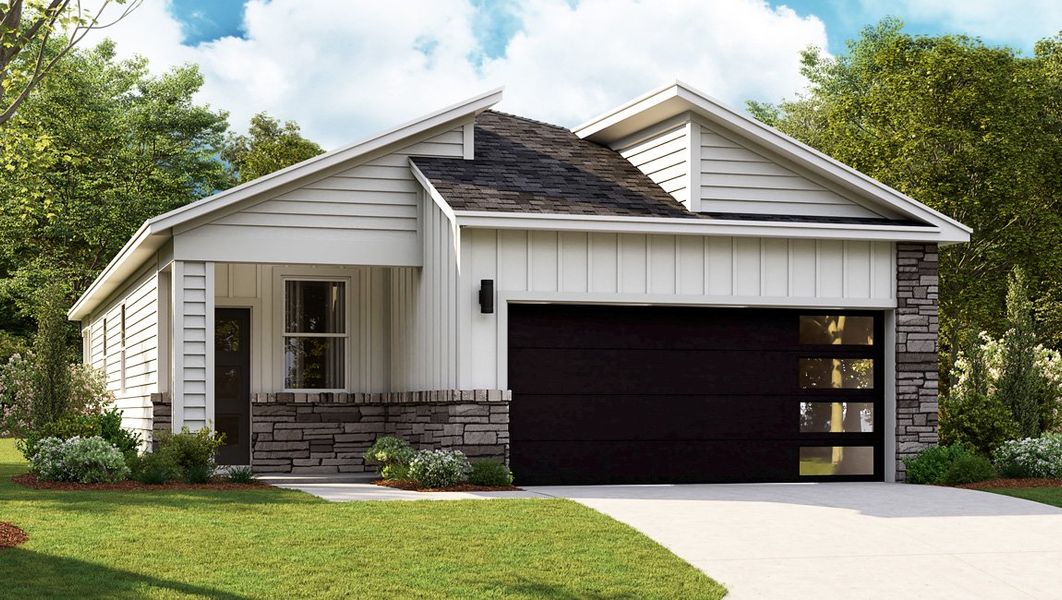 Representative exterior photo of a completed home built from the BOWEN by D.R. Horton in Nexus South, Gallatin, TN (Image 2).