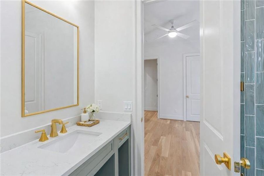 Furnished interior view inside a new home in , Marietta (Image 36).