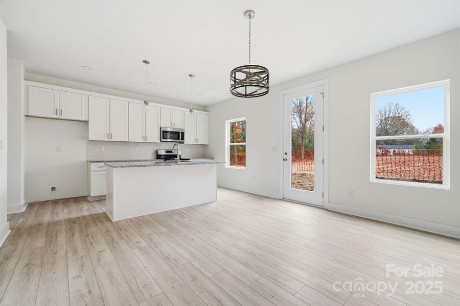 Dining Area to Kitchen