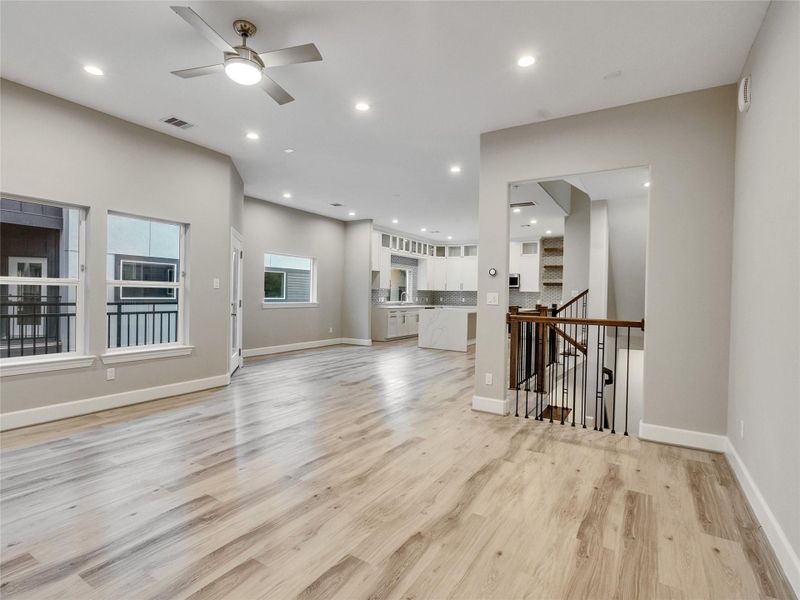 Second floor view Second floor view