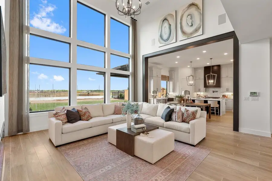 Monterey Model Home Family Room.
