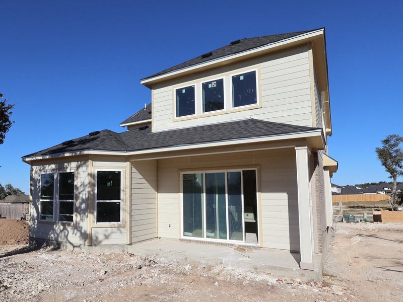 In-progress construction of a new home in Cedar Brook, Leander, TX (Image 6).