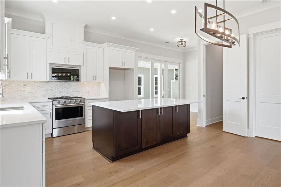 Furnished interior view inside a new home in , Ball Ground (Image 14).