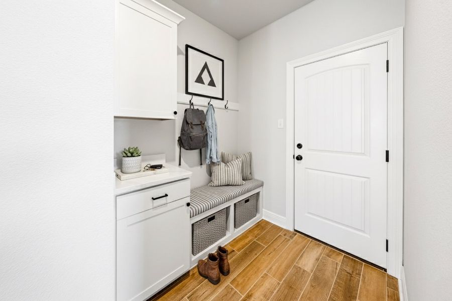 Front exterior of a new home in Natureview, Freeport, FL, highlighting curb appeal (Image 16).