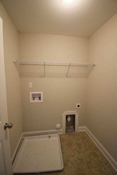 Representative unfurnished interior of a home built from the Cayman X by Keystone Homes NC in Trellises, High Point (Image 49).