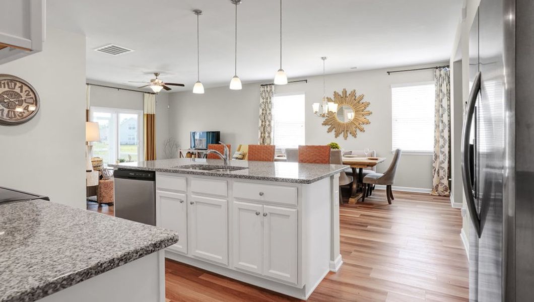 Representative furnished interior of a home built from the Robie by D.R. Horton in The Pines at New Hampstead, Savannah (Image 8).