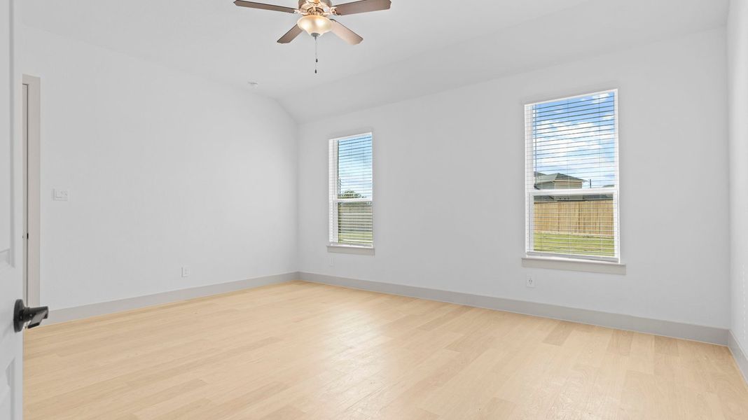Representative unfurnished interior of a home built from the Cardinale by D.R. Horton in Westland Ranch 60' Homesites, League City (Image 24). Representative unfurnished interior of a home built from the Cardinale by D.R. Horton in Westland Ranch 60' Homesites, League City (Image 24).