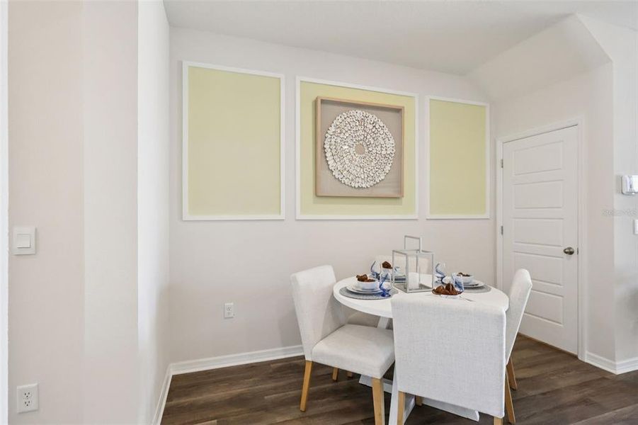 Furnished interior view inside a new home in , Davenport (Image 8).