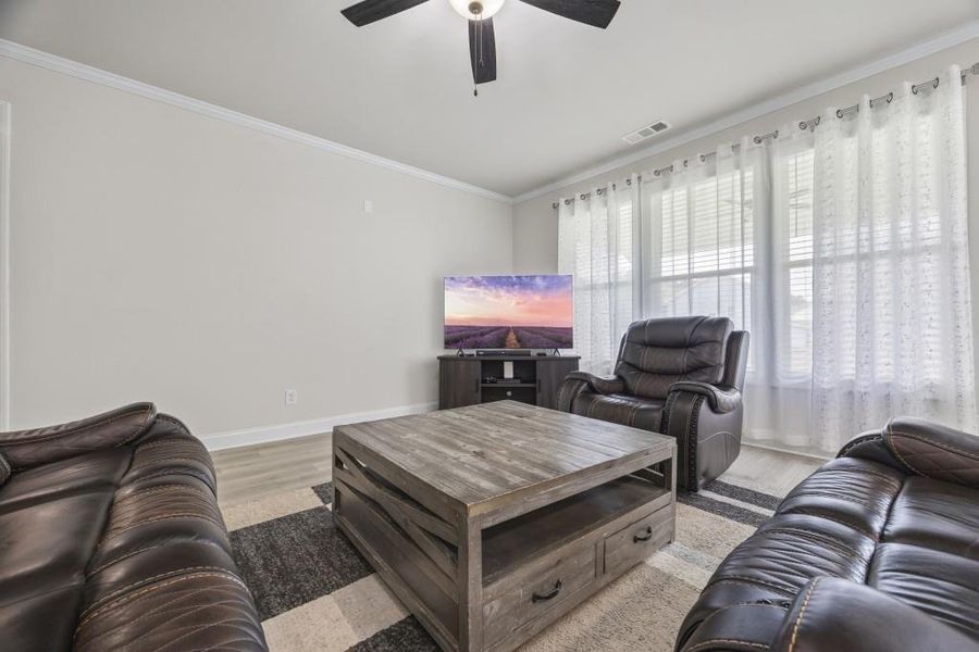 Furnished interior view inside a new home in , Winder (Image 48).