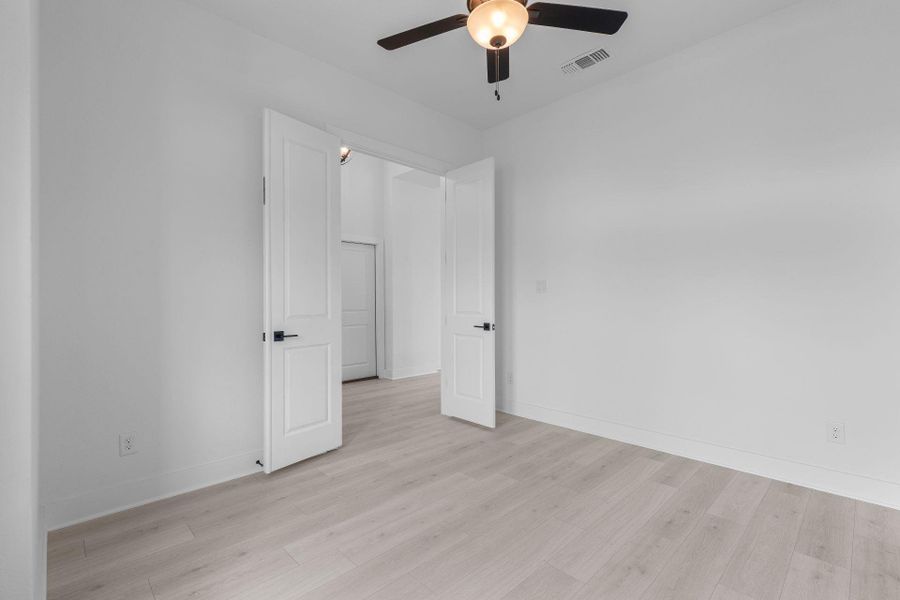 French doors in Study