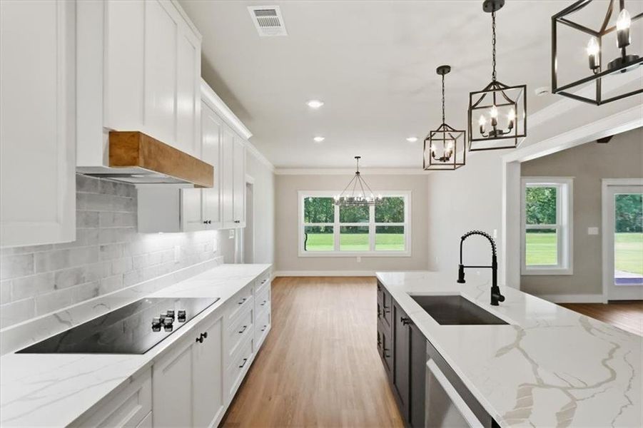 Furnished interior view inside a new home in , Monroe (Image 6). Furnished interior view inside a new home in , Monroe (Image 6).