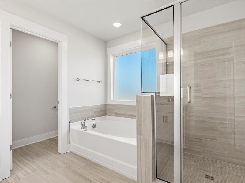 Furnished interior view inside a new home in Crossing at Abner Creek, Greer (Image 8).