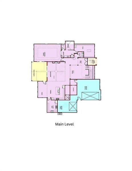 2D floor plan layout of this home in , Buford, GA (Image 4).