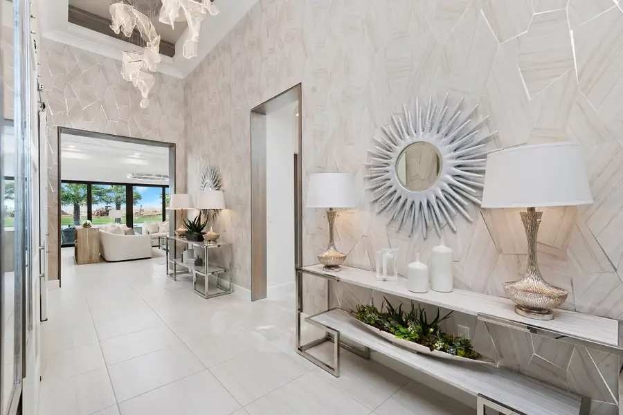 Representative furnished interior of a home built from the Michele by GL Homes in Valencia Parc at Riverland, Port St. Lucie (Image 16).