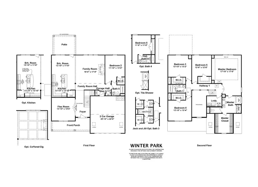 2D floor plan layout of this home in Tillery Park, Grovetown, GA (Image 3). 2D floor plan layout of this home in Tillery Park, Grovetown, GA (Image 3).