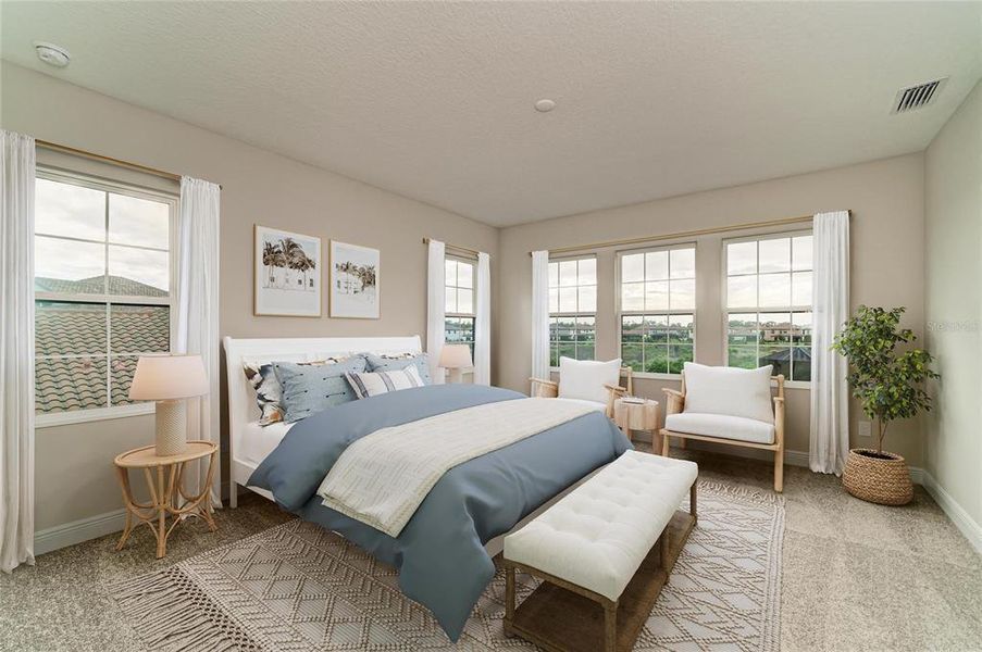Furnished interior view inside a new home in Crosswind Ranch, Parrish (Image 6).