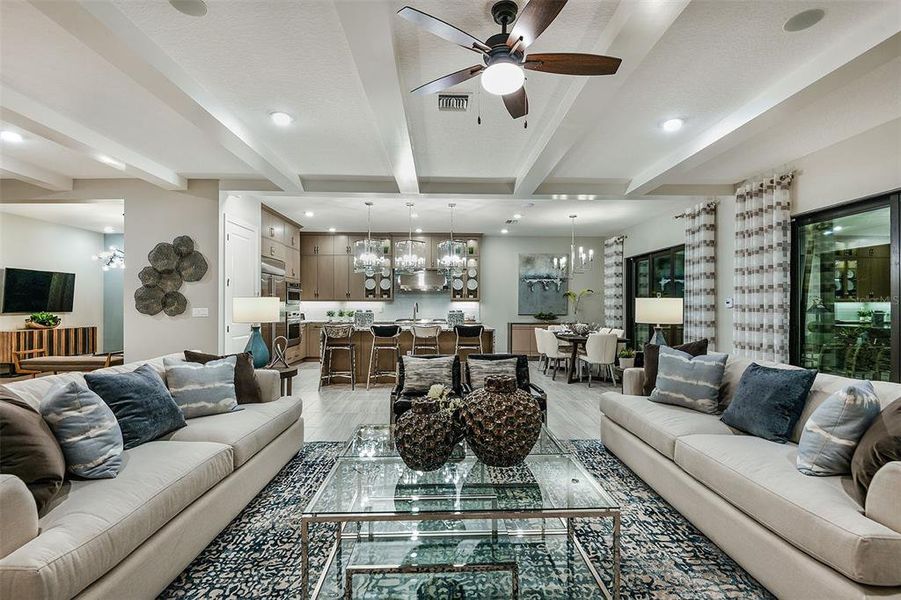 Furnished interior view inside a new home in Cresswind Lakewood Ranch, Lakewood Ranch (Image 45).