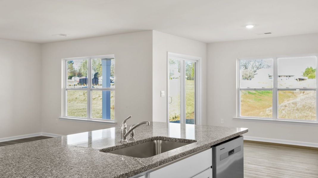 Furnished interior view inside a new home in Bentley Park, Greenwood (Image 9). Furnished interior view inside a new home in Bentley Park, Greenwood (Image 9).