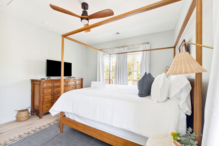 Furnished interior view inside a new home in , Folly Beach (Image 38).