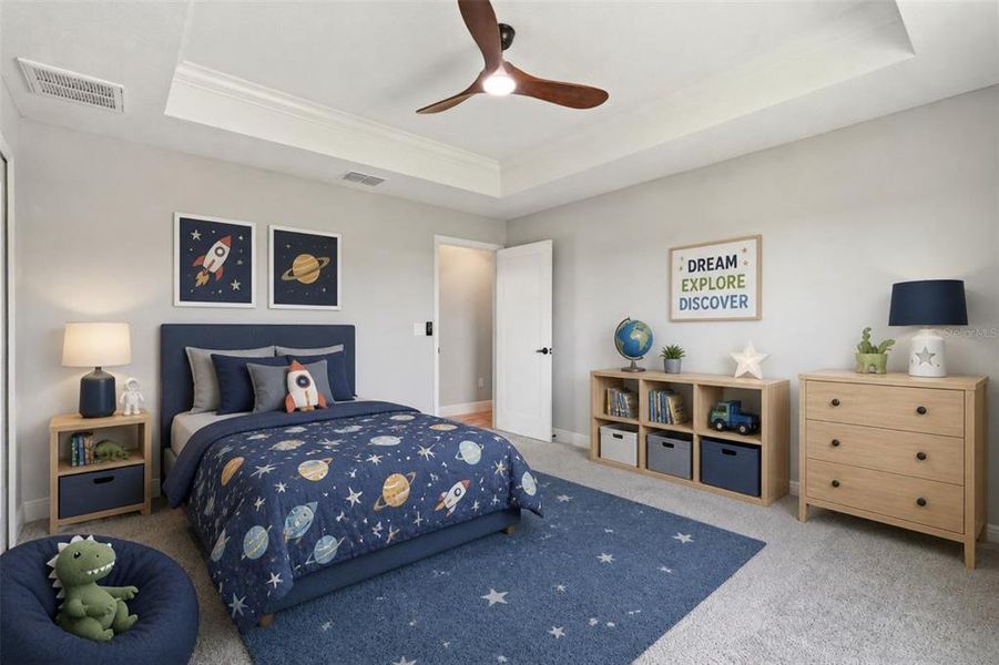 Furnished interior view inside a new home in , Brooksville (Image 17).