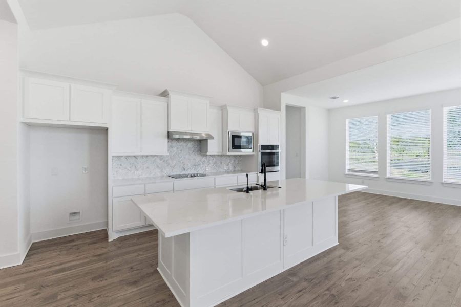 Furnished interior view inside a new home in Sienna Lakes, San Antonio (Image 9). Furnished interior view inside a new home in Sienna Lakes, San Antonio (Image 9).