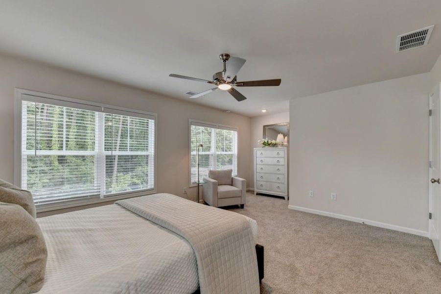 Furnished interior view inside a new home in Magnolia Grove, Mableton (Image 39). Furnished interior view inside a new home in Magnolia Grove, Mableton (Image 39).