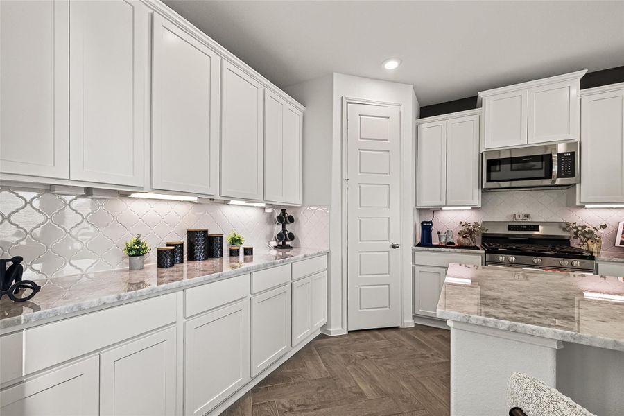 Furnished interior view inside a new home in Rates starting as low as, Iowa Colony (Image 16).