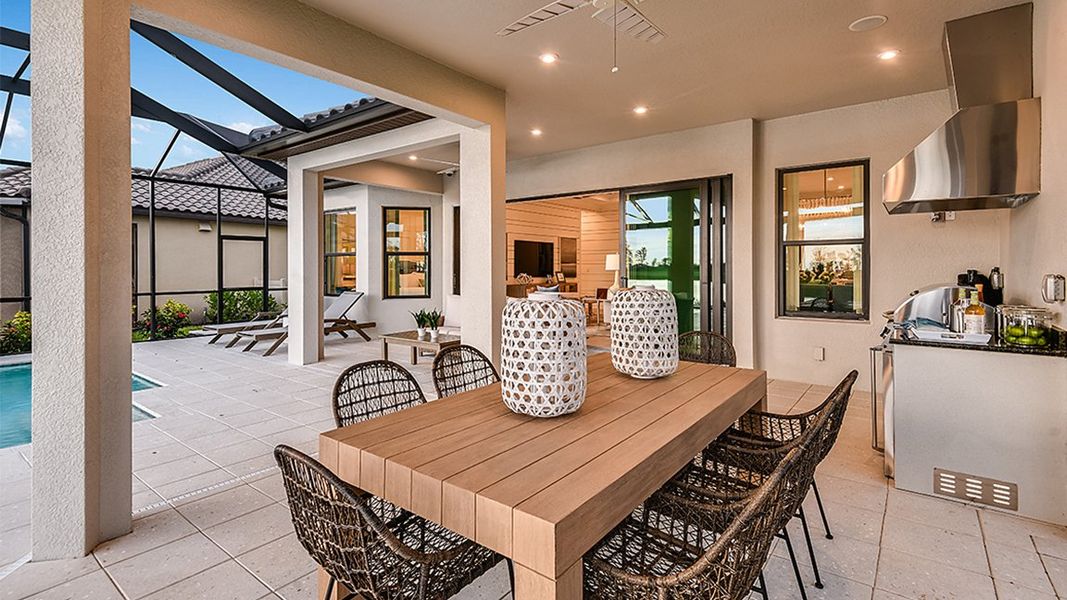 Representative furnished interior of a home built from the Farnese by Taylor Morrison in Esplanade at Azario Lakewood Ranch, Lakewood Ranch (Image 4). Representative furnished interior of a home built from the Farnese by Taylor Morrison in Esplanade at Azario Lakewood Ranch, Lakewood Ranch (Image 4).