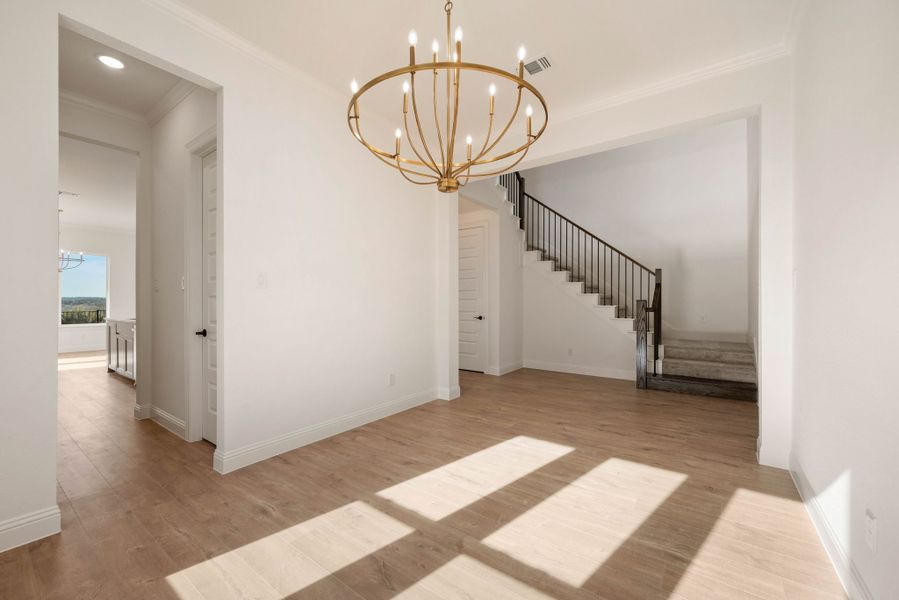 Representative unfurnished interior of a home built from the Ashley by Our Country Homes in Parks of Aledo, Aledo (Image 43).