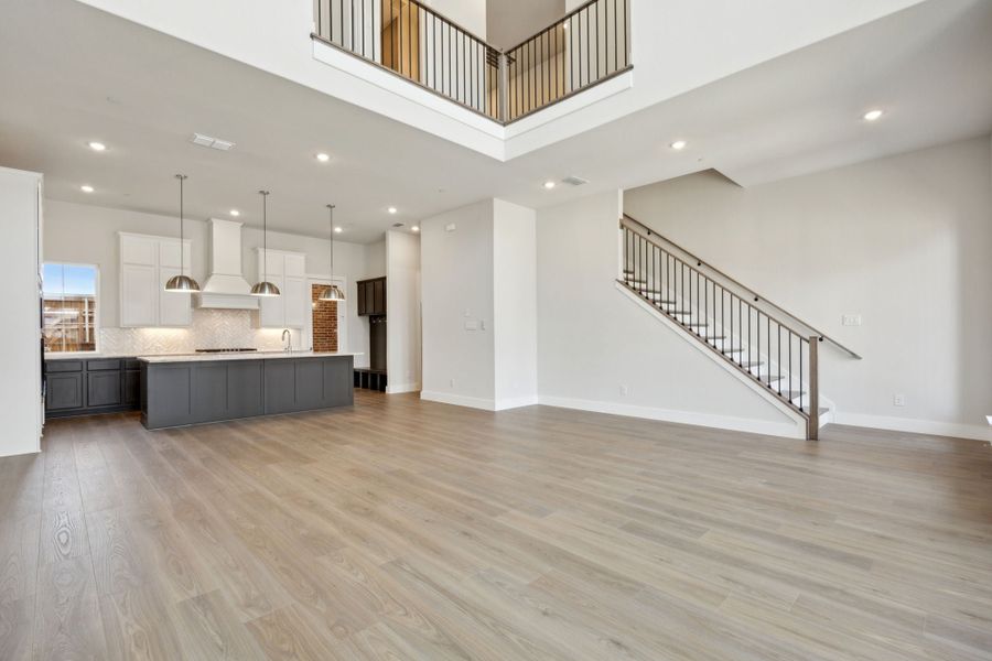 Spacious, unfurnished interior of a new home in Newman Village Townhomes, Frisco (Image 23).