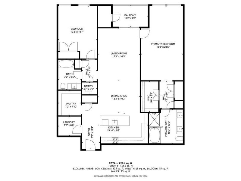 2D floor plan layout of this home in , Cumming, GA (Image 3).