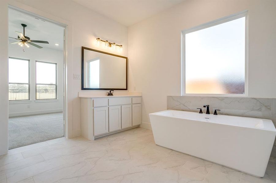 Furnished interior view inside a new home in Pecan Grove, Burleson (Image 14).