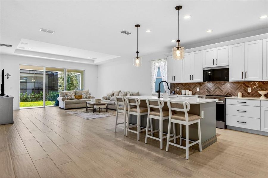 Furnished interior view inside a new home in , Sanford (Image 15).