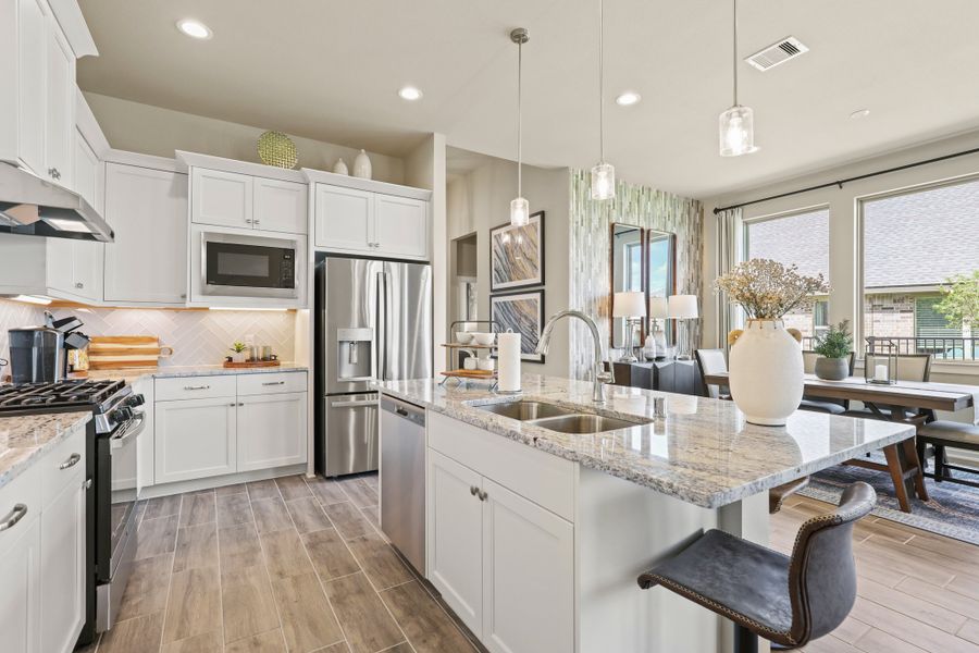 Furnished interior view inside a new home in Wildrye, Waller (Image 16).