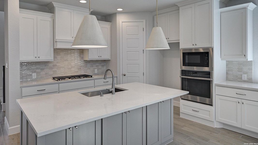 Furnished interior view inside a new home in Corley Farms, Boerne (Image 8).