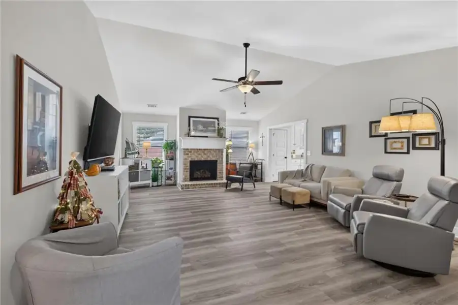 Furnished interior view inside a new home in , Winder (Image 5).