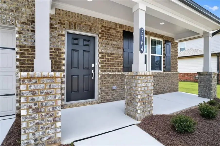 Exterior details and patio area of a home in Apalachee Hills, Bethlehem (Image 3).