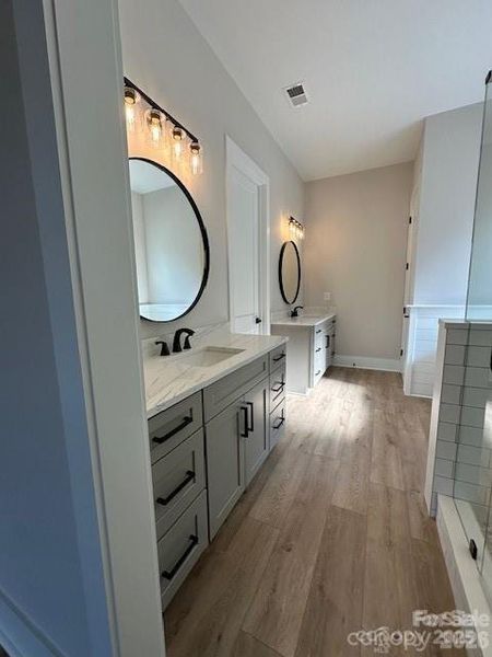 Furnished interior view inside a new home in , Gastonia (Image 9).