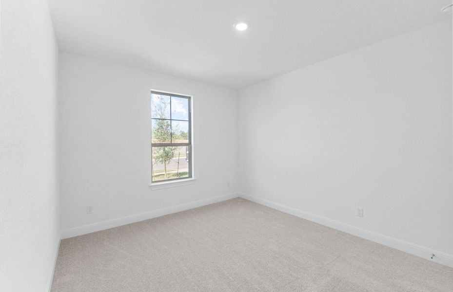 Spacious, unfurnished interior of a new home in Saddleback at Santa Rita Ranch, Liberty Hill (Image 66). Spacious, unfurnished interior of a new home in Saddleback at Santa Rita Ranch, Liberty Hill (Image 66).