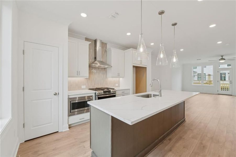 All open concept here - Home is under construction and estimated to be completed in June/July 2026 
Pictures represent a previously built home not the actual home