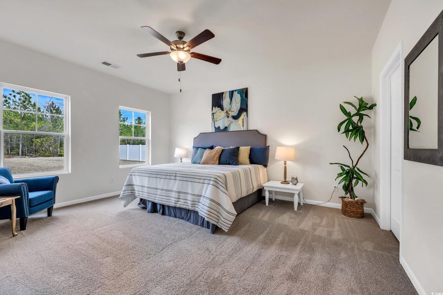 Furnished interior view inside a new home in Beach Gardens, Conway (Image 15). Furnished interior view inside a new home in Beach Gardens, Conway (Image 15).